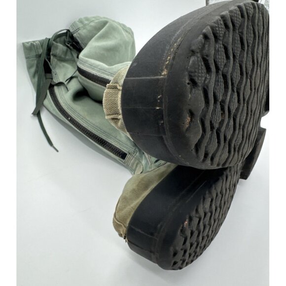 Vintage US Military N-1B Extreme Cold Weather Boots Mens MEDIUM Wool Liner READ - Picture 11 of 15